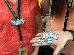 Divergent faction medallions awarded to students