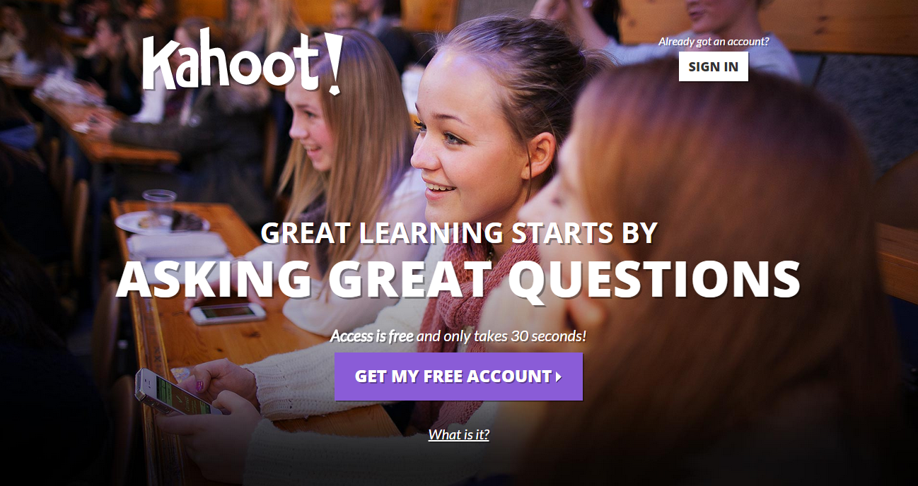 Kahoot is a Fun Free Game-Based Classroom Response System