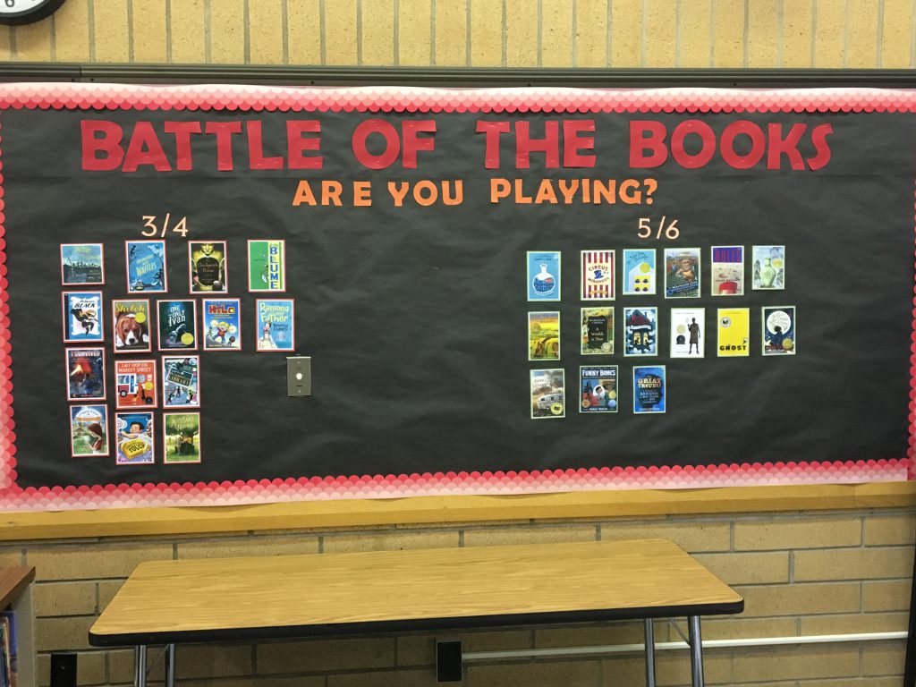 Granite Battle of the Books Competition Display