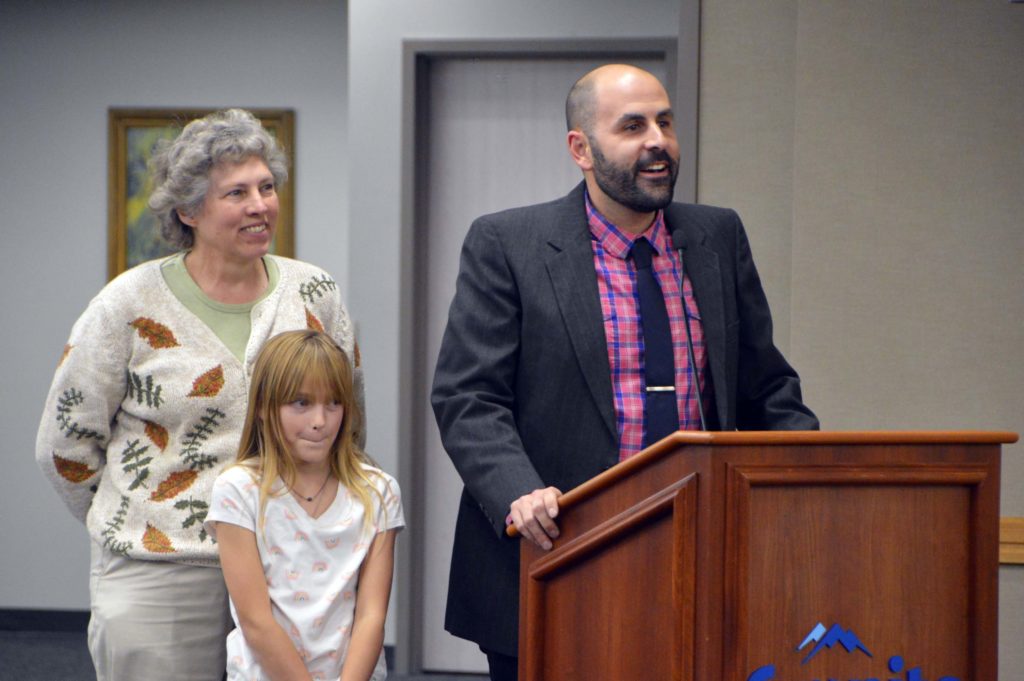 Driggs Elementary presentation to the board