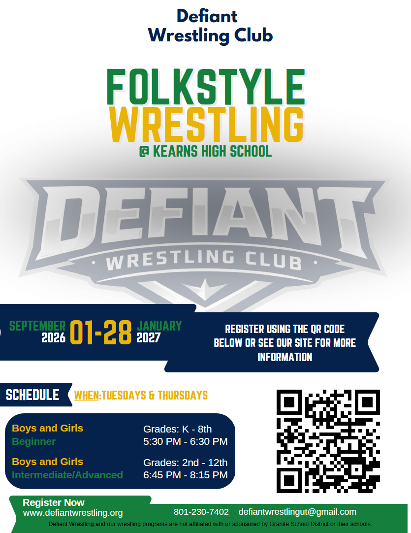 Defiant Wrestling Folkstyle Season 2027